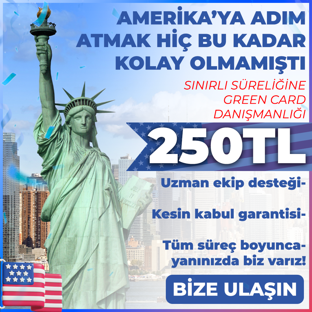 yeşil kart reklam resmi